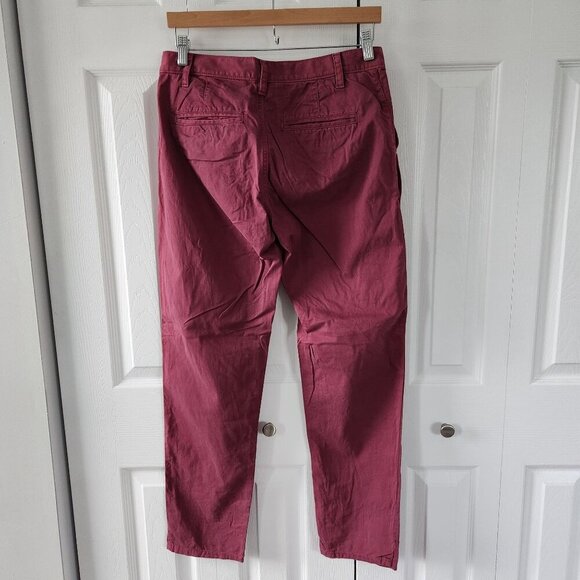 Armani Exchange Red Boyfriend Pants - Picture 7 of 7